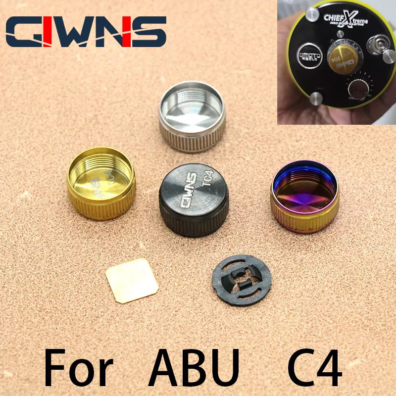 Reel Drag Knob - FOR ABU C4 TC4 Titanium Alloy